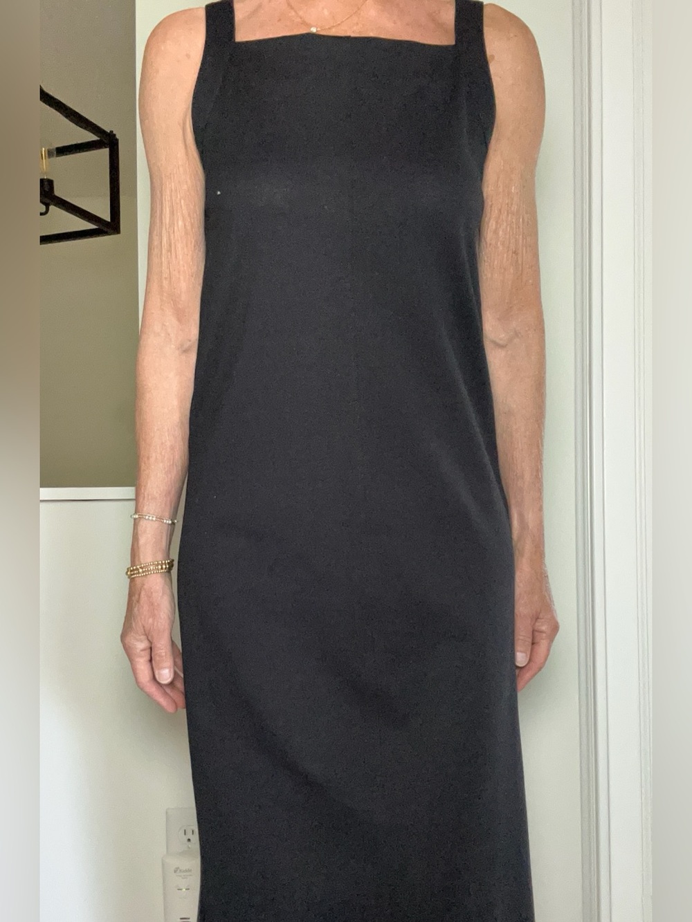 MaxMara Leisure Black Maxi Dress Size Small